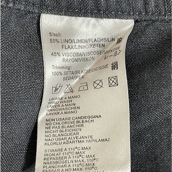 DIESEL LINEN CARGO SILK POCKETS WOMEN'S SHORTS SIZE 31 - Picture 8 of 8